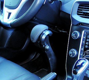 hand operated brake and accelerator